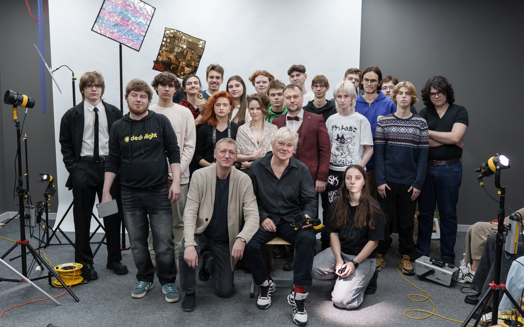 Студенты факультета кино и телевидения приняли участие в постановочных съемках «Живые полотна: Ренуар, Моне»