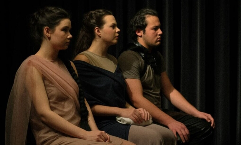 Студенты факультета кино представили премьеру спектакля «Антигона»