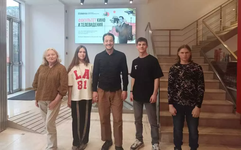 Актерские мастер-классы для старшеклассников провел факультет кино и телевидения