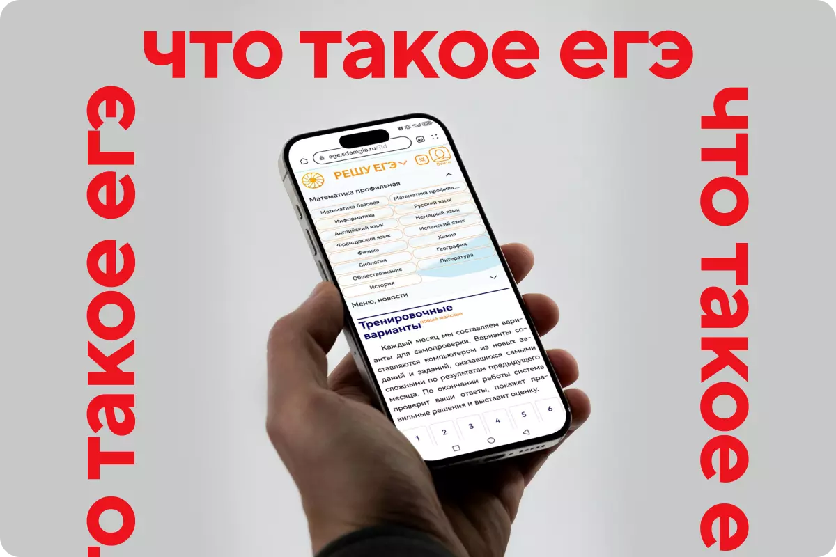 Что такое ЕГЭ