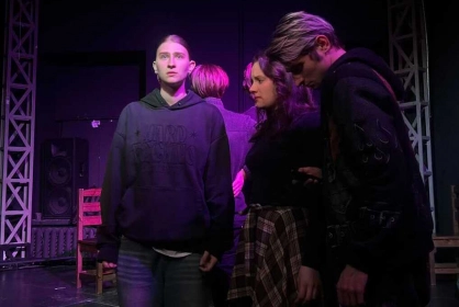 Театральный факультет представил спектакль «Голос»