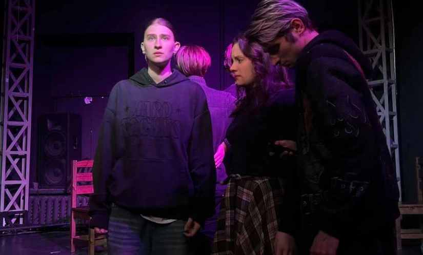 Театральный факультет представил спектакль «Голос»