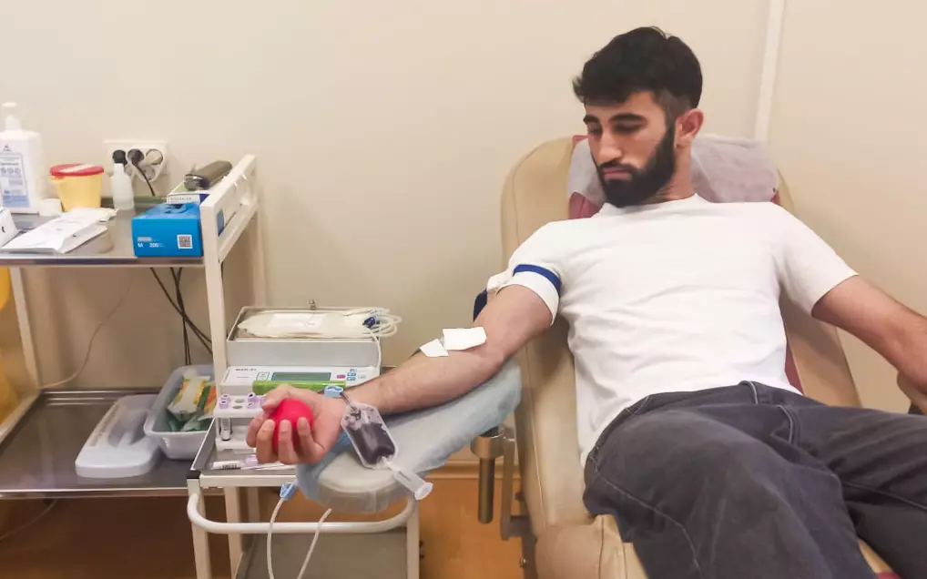 Студенты медицинского факультета стали донорами компонентов крови