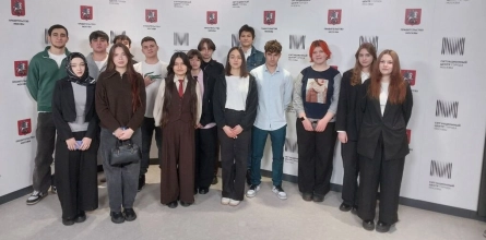 Студенты колледжа «Синергия» встретились с зампредом Департамента культурного наследия Москвы