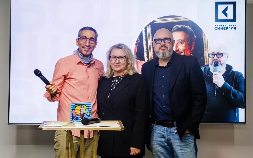 На факультете дизайна и рекламы прошла «Большая встреча» с дизайнером Маратом Ка