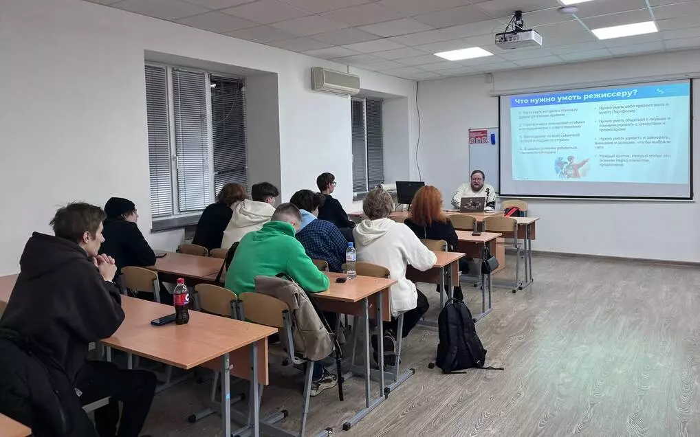 Мастер-класс по режиссуре и продюсированию прошел на факультете кино и телевидения