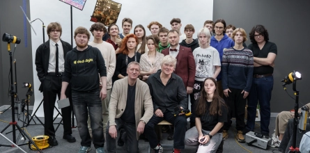 Студенты факультета кино и телевидения приняли участие в постановочных съемках «Живые полотна: Ренуар, Моне»