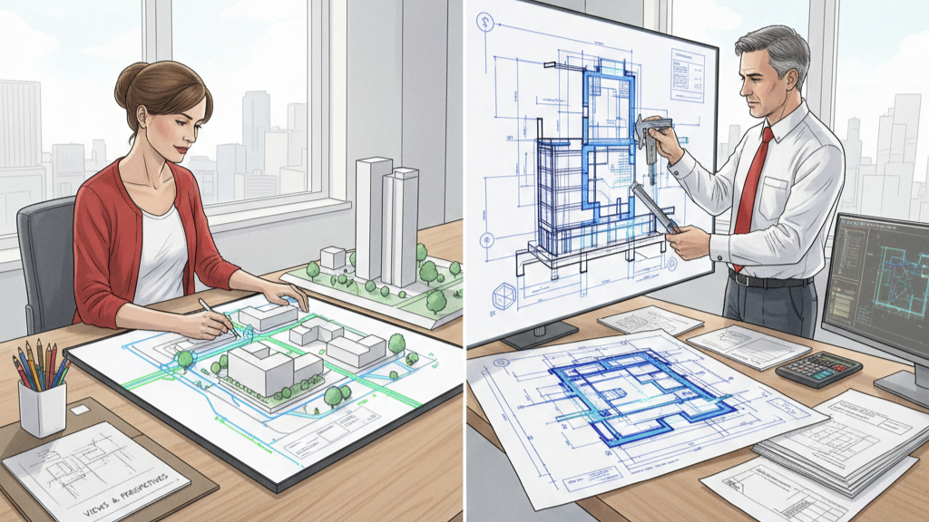 Инженер и архитектор: чем отличаются