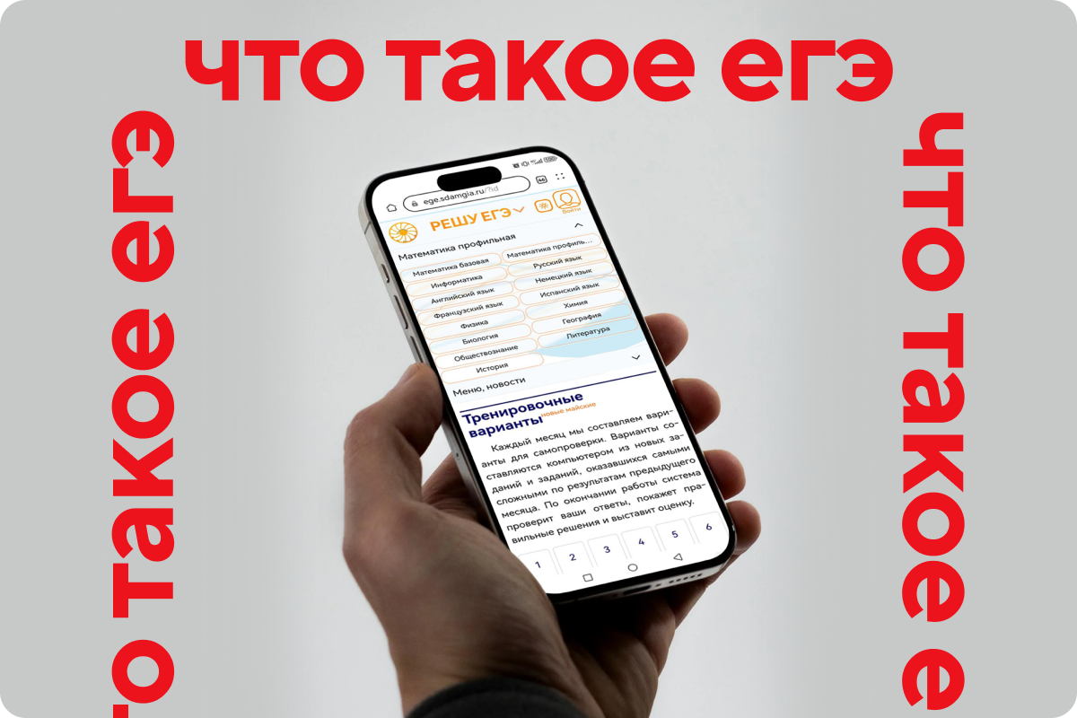 Что такое ЕГЭ